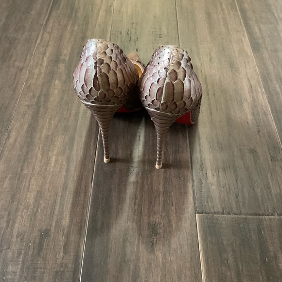 Christian Louboutin Python So Kate 120 Pumps Size 41 US 11 - Picture 4 of 8